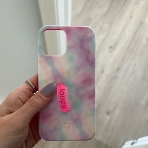 iPhone 12 tie dye loopy case! Never used - perfect condition.